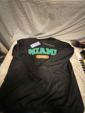 ROMWE Miami Florida Long Sleeve T-Shirt